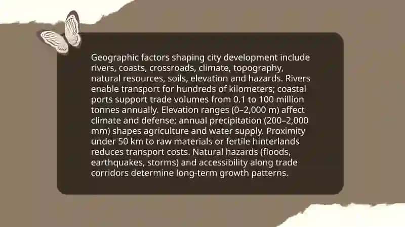 Popular cities. The history of a city 4