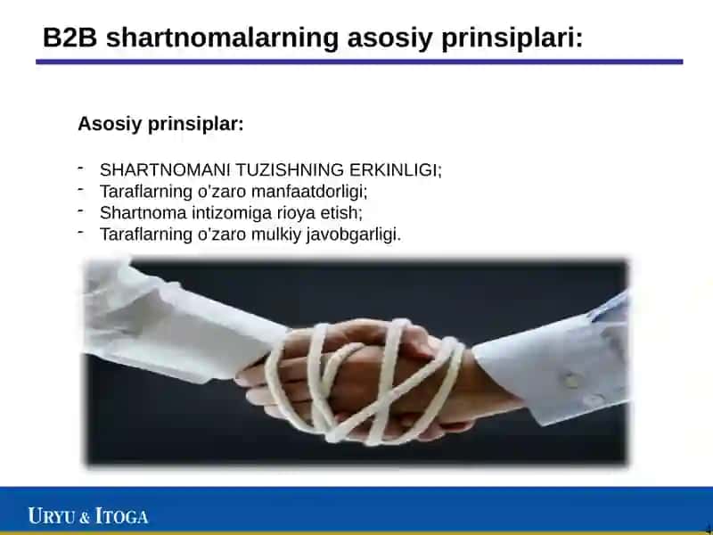 B2B shartnomasi Qadimiy oldi-sotdi shartnomasi 4