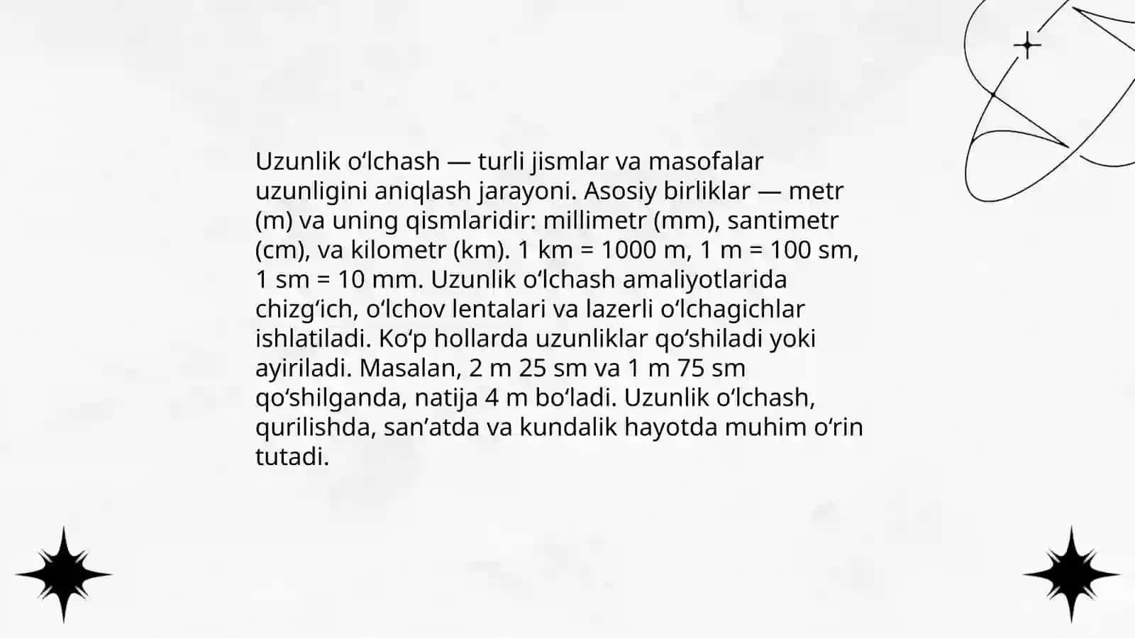 Boshlang‘ich sinflarda o‘rganiladigan asosiymiqdorlar 4