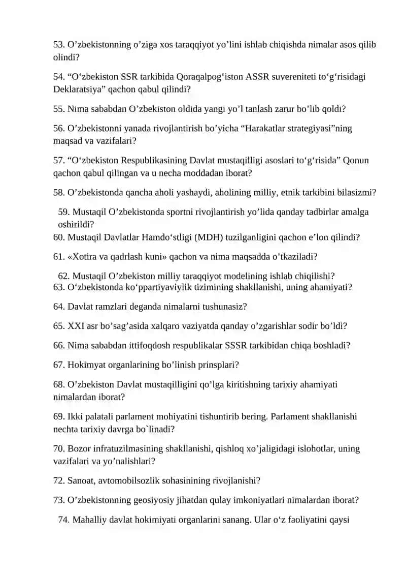 O’zbekistonning eng yangi tarixi 4