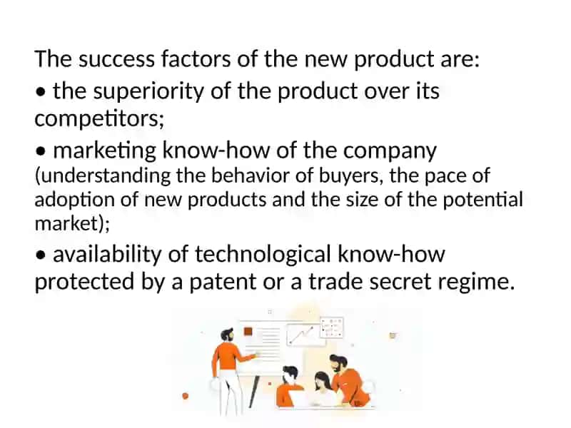 Features of the market of innovative products and marketing 4