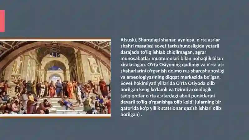 Oʻrta asr shaharlarining vujudga kelishi slayd 4