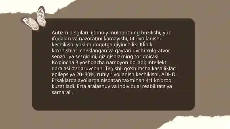 Autizm kasalligi 4