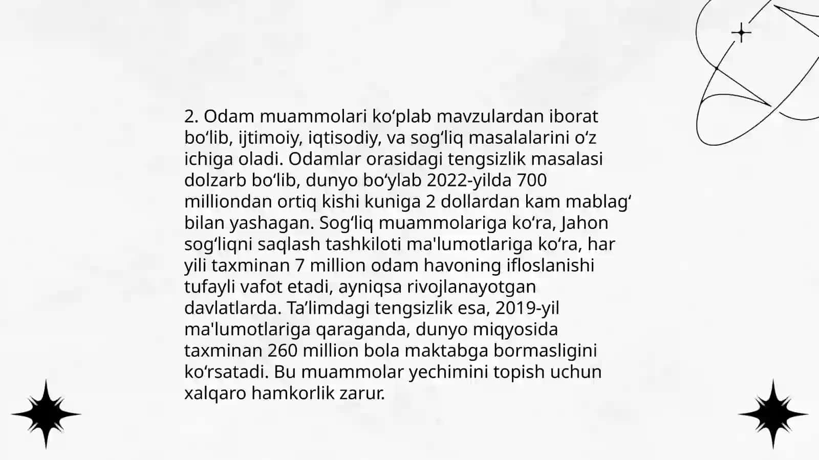 " Uy. Odam. Daraxt "metodikasi 4