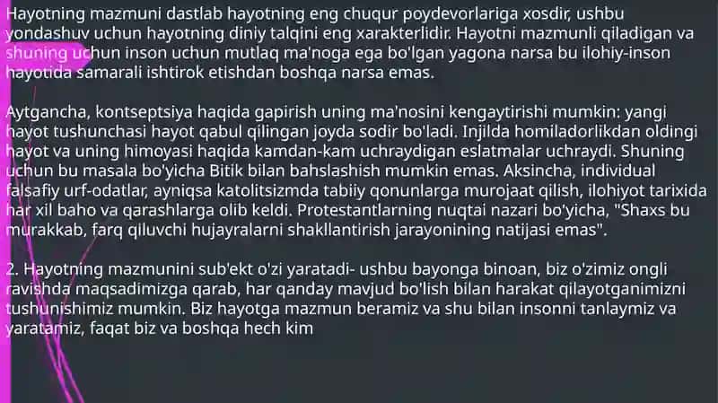 HAYOTNING MAZMUNI 4