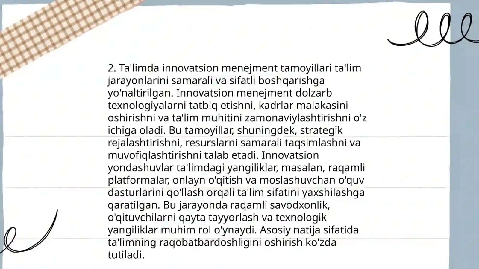 Innovatsion jarayonlarni boshqarishning pedagogik xususiyatlari 4