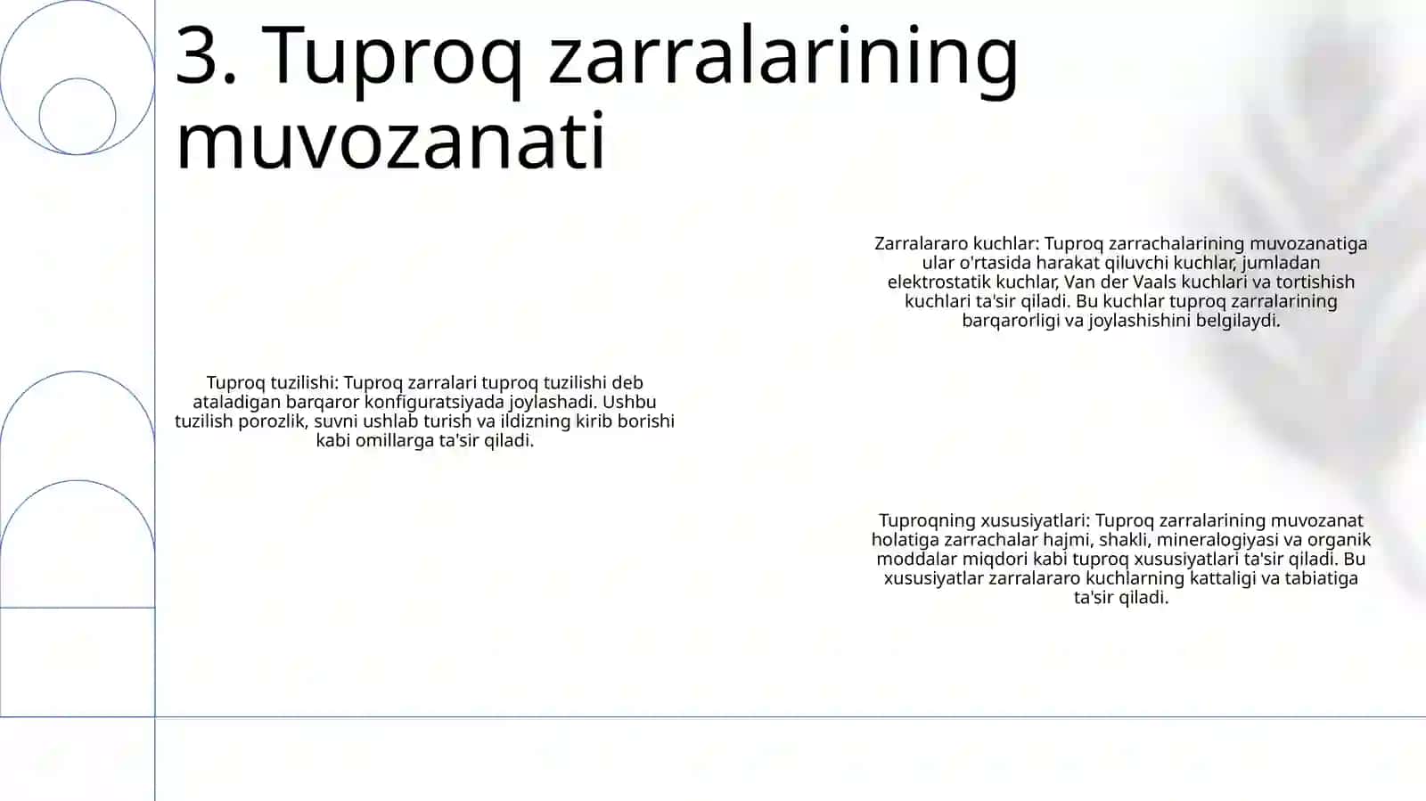 Zamin Guruntlarining Muvozanat Holati Tenglamalari 4