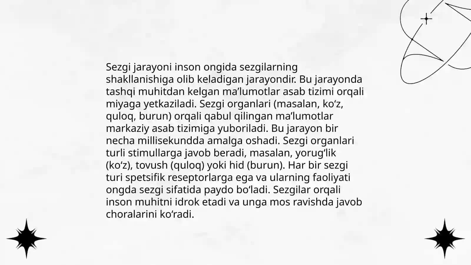 Sezgi va uning turlari 4