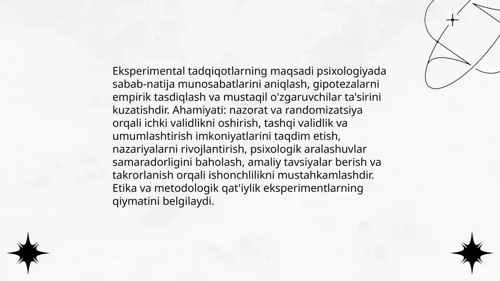 Psixologik eksperinmentning asoslari 4