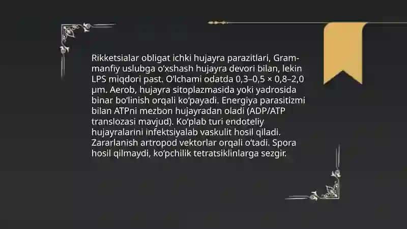 Rikketsiozlar 4