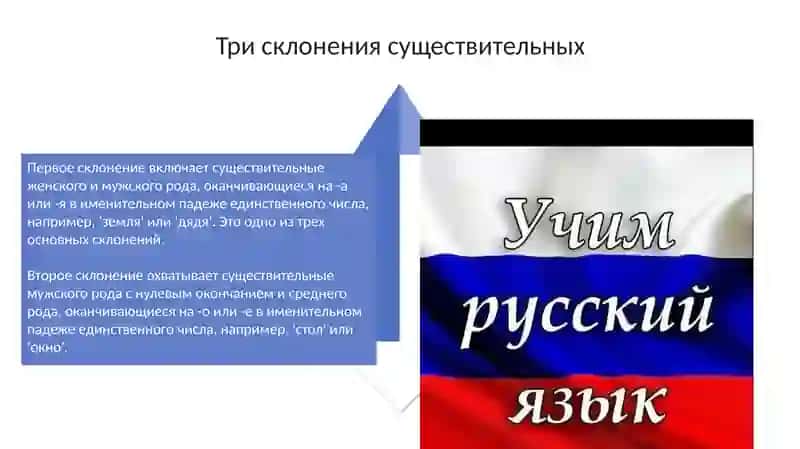 Три склонение 4