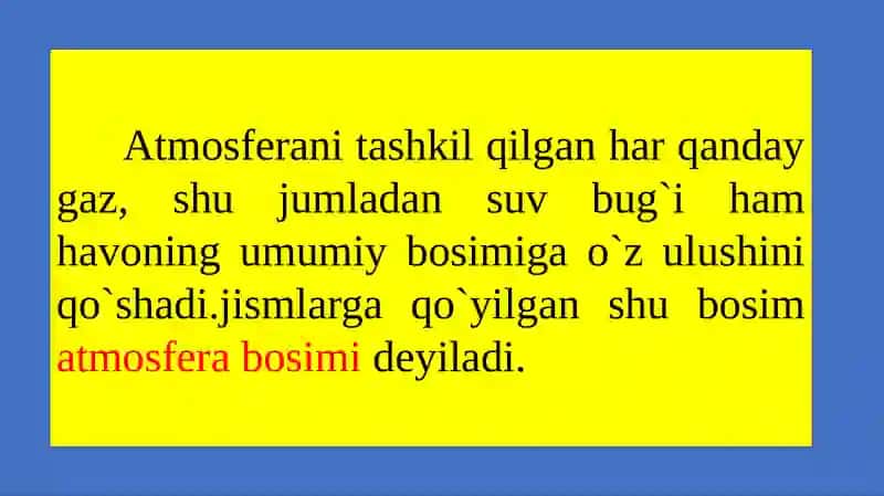 Havonamligini aniqlash usullari 4