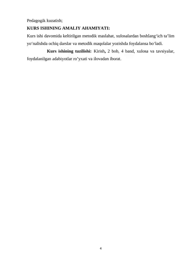 Kurs ishi mavzusining dolzarbligi 4
