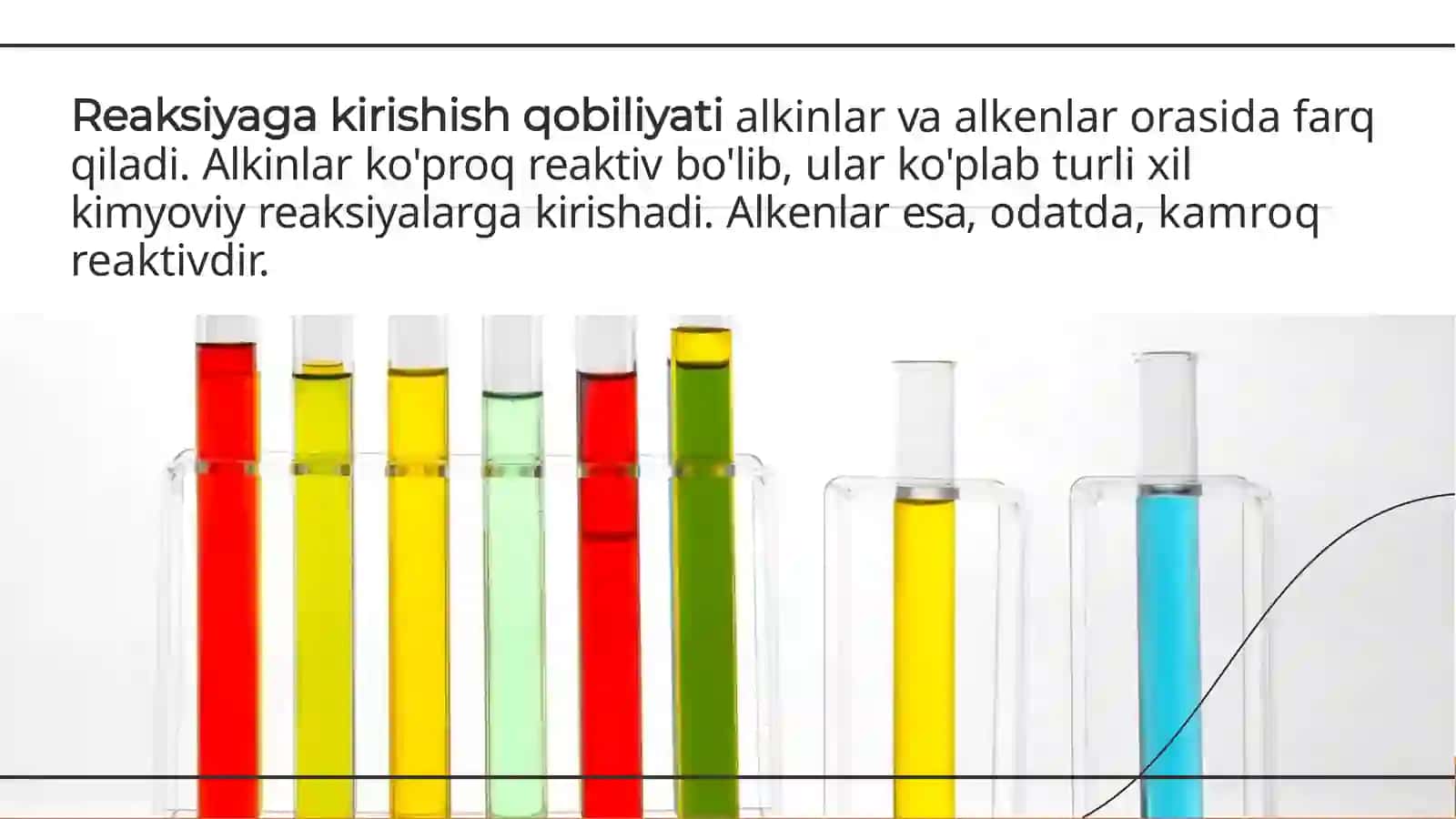 Alkinlar va Alkenlarning Reaksiyaga Kirishish Qobiliyati 4