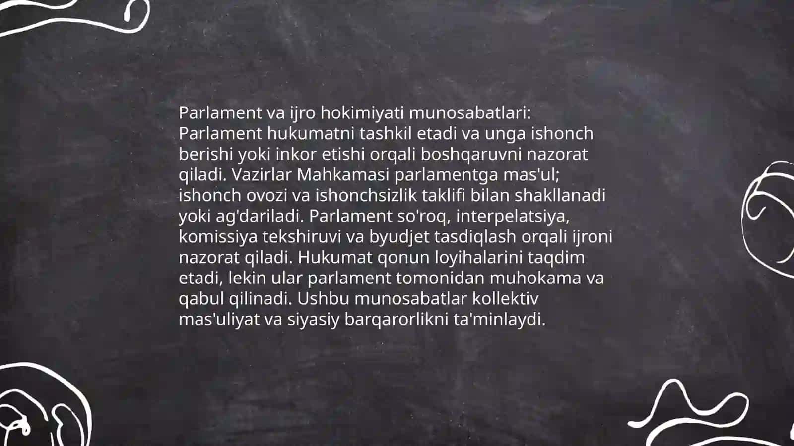 O‘tgan Turkiya parlamenter tizimi 4