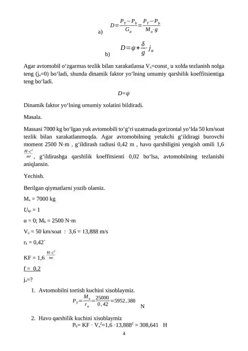 Transport vositalari konstruksiyasi 4