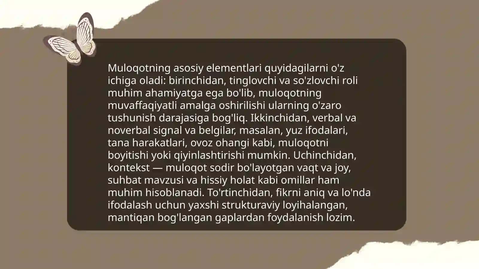 Muloqot haqida tushuncha 4