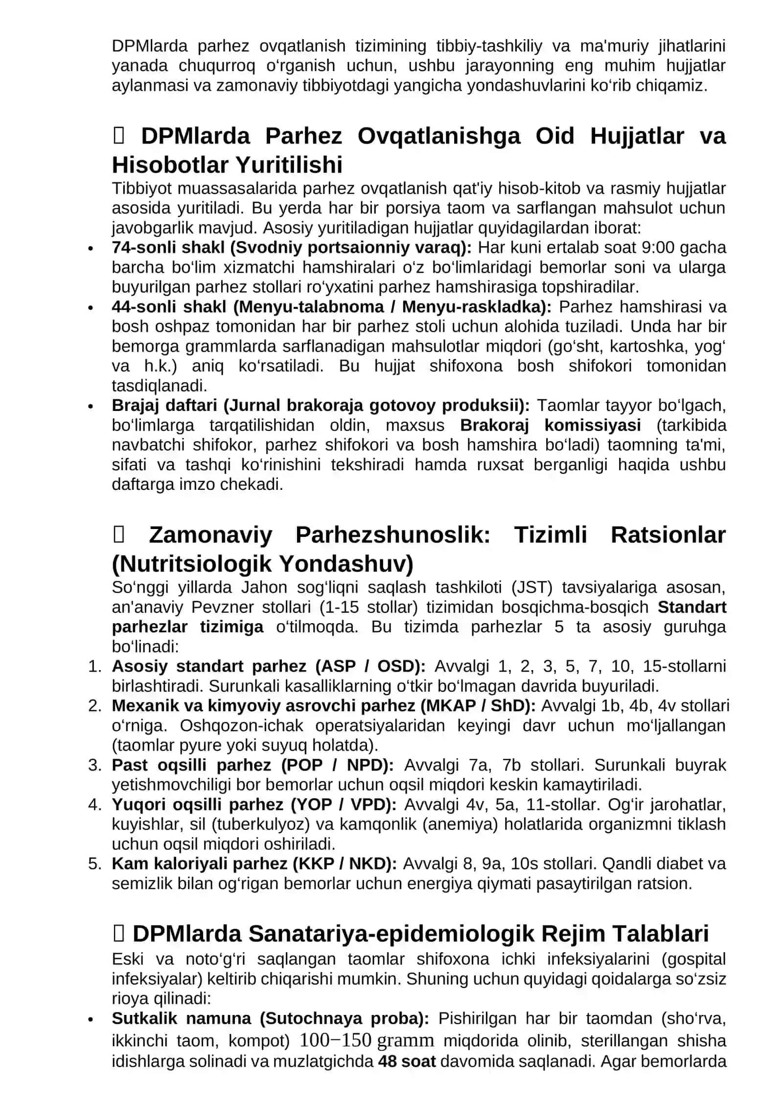 DPMlarda parhez ovqatlanish 4
