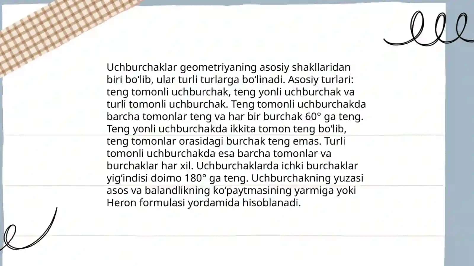 Geometrik figuralar va ularning xossalari 4