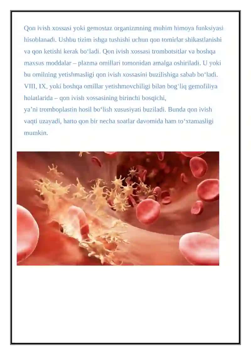 QONNING NASLIY (GEMOFILIYA) KASALLIKLARI 4