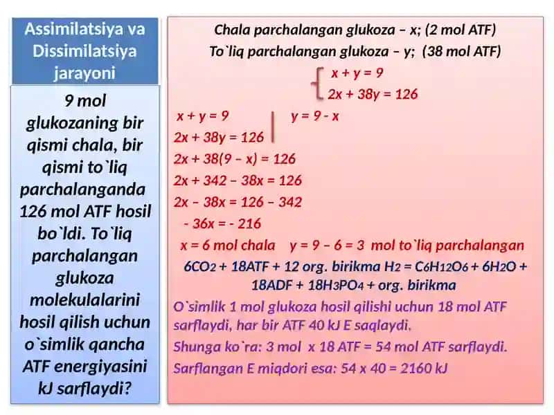 ASSIMILATSIYAVA DISSIMILATSIYAGA OID MASALA VA MISOLLAR YECHISH UCHUN TAYYORLAGAN ELEKTRONTAQDIMOT 4