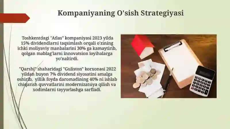 Ichki Moliyalashtirish 4