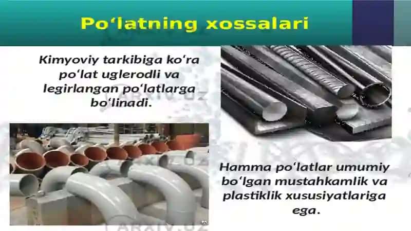 Po’latlar Nisbatini Yanada Oshirish Usullari 4