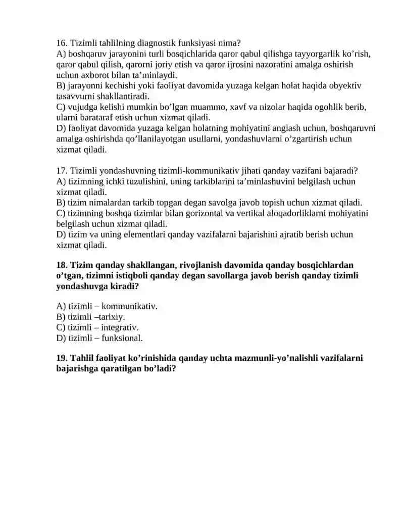Tizimli yondashuv 4