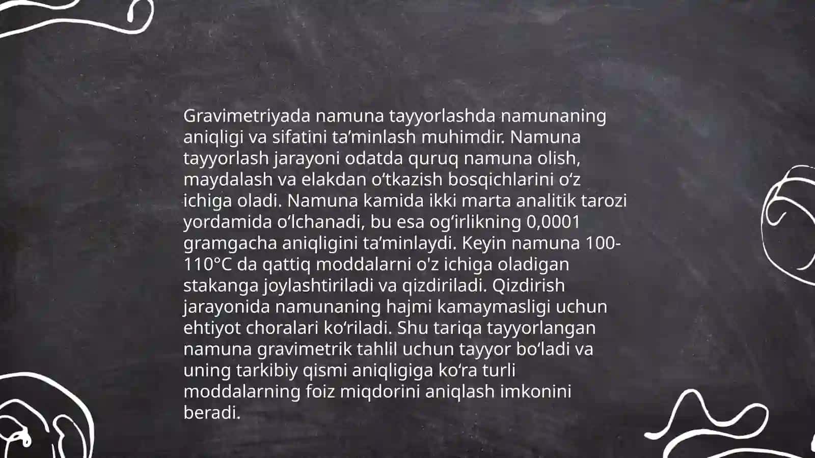 Gravimetriya Usuli 4