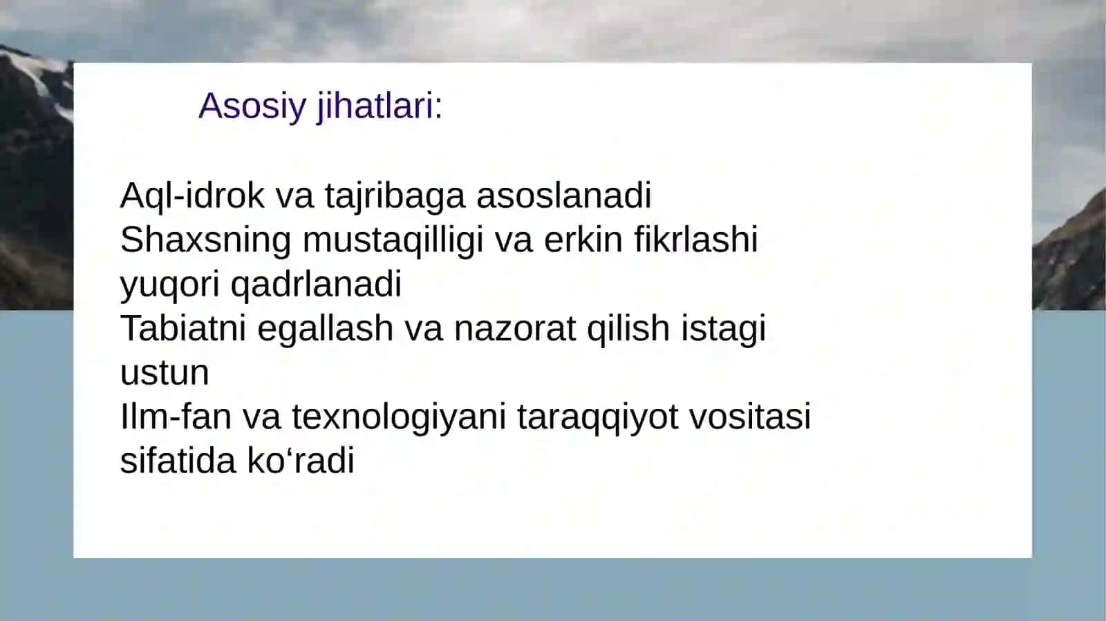 Gʻarb va Sharq falsafasi 4