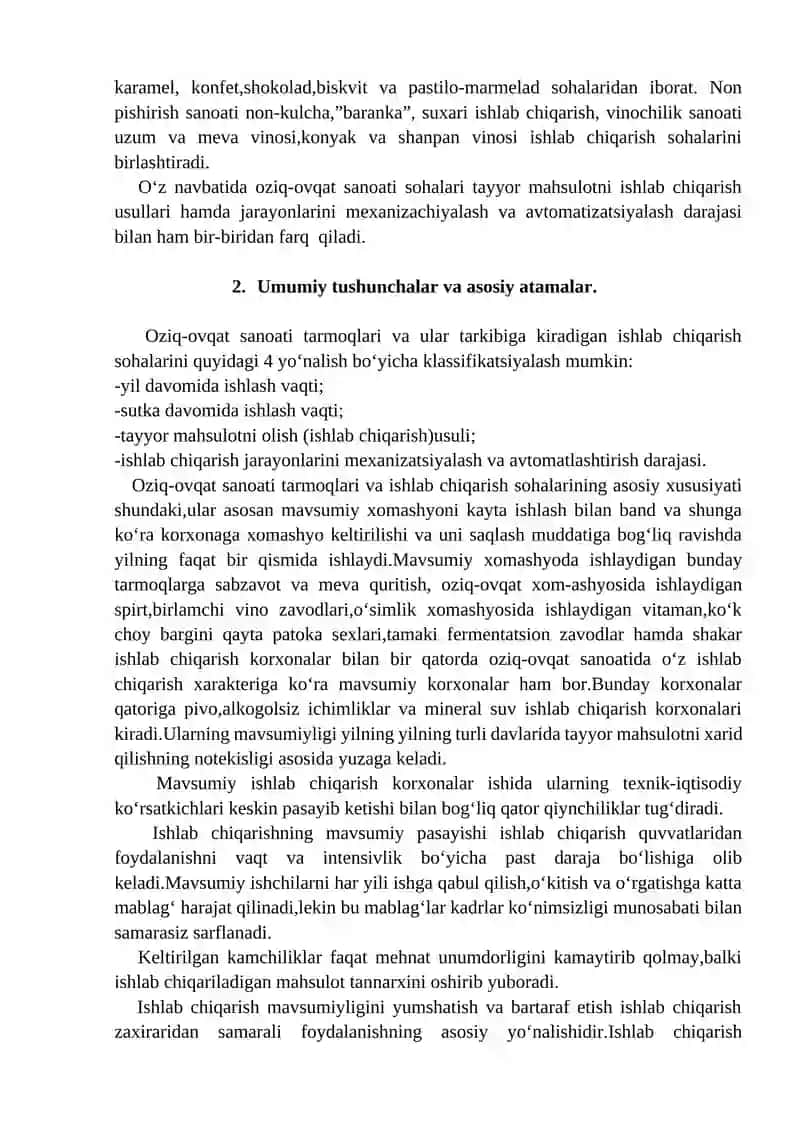 Oziq ovqat sanoati 4