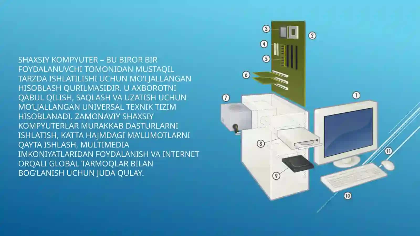 SHAXSIY KOMPYUTER TUZILISHI VA ARXITEKTURASI 4