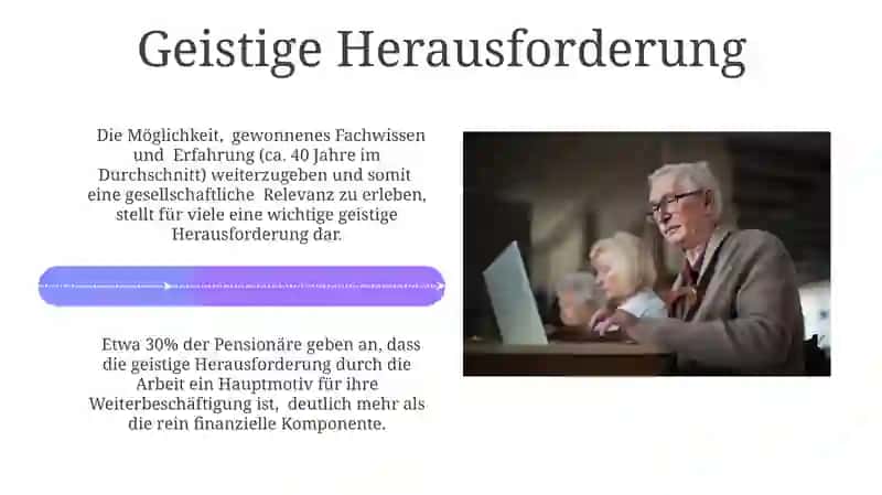 Warum arbeiten die Rentner? 4