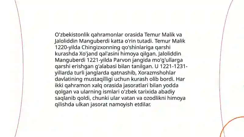 Ikkinchi Jahon Urushida O'zbekiston jangchilarining roli 4