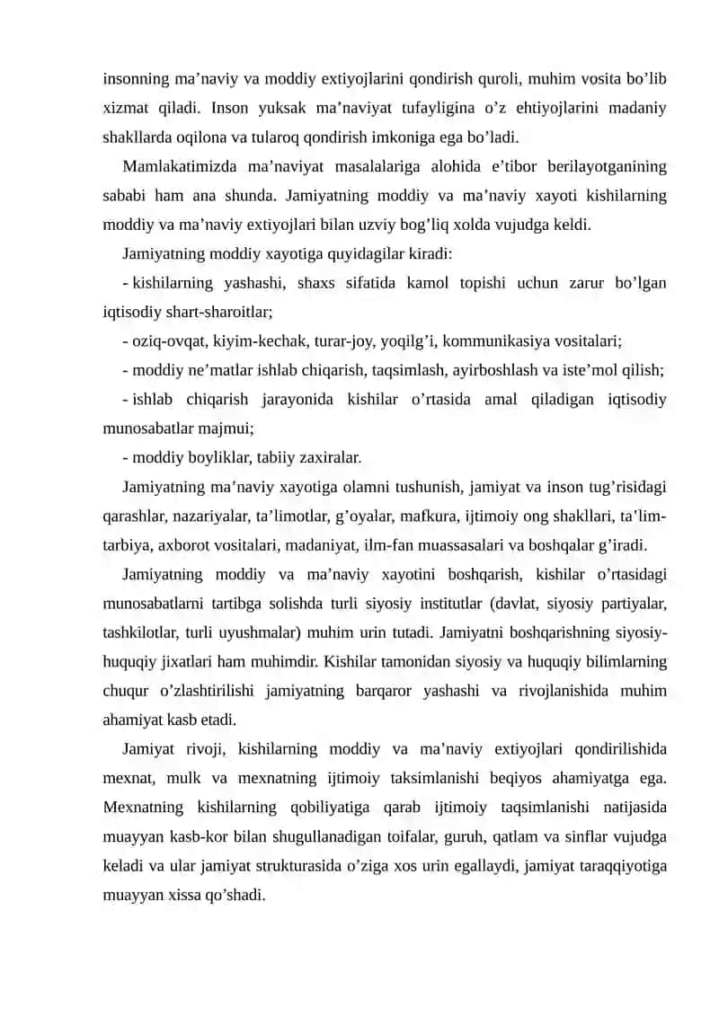 Jamiyat falsafasi 4