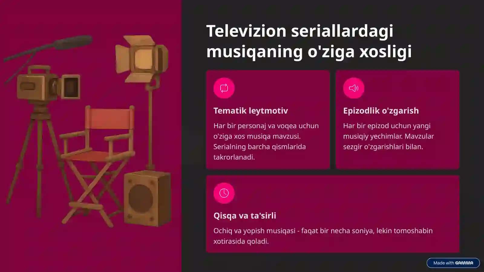 Televideniya va kino musiqasi 4