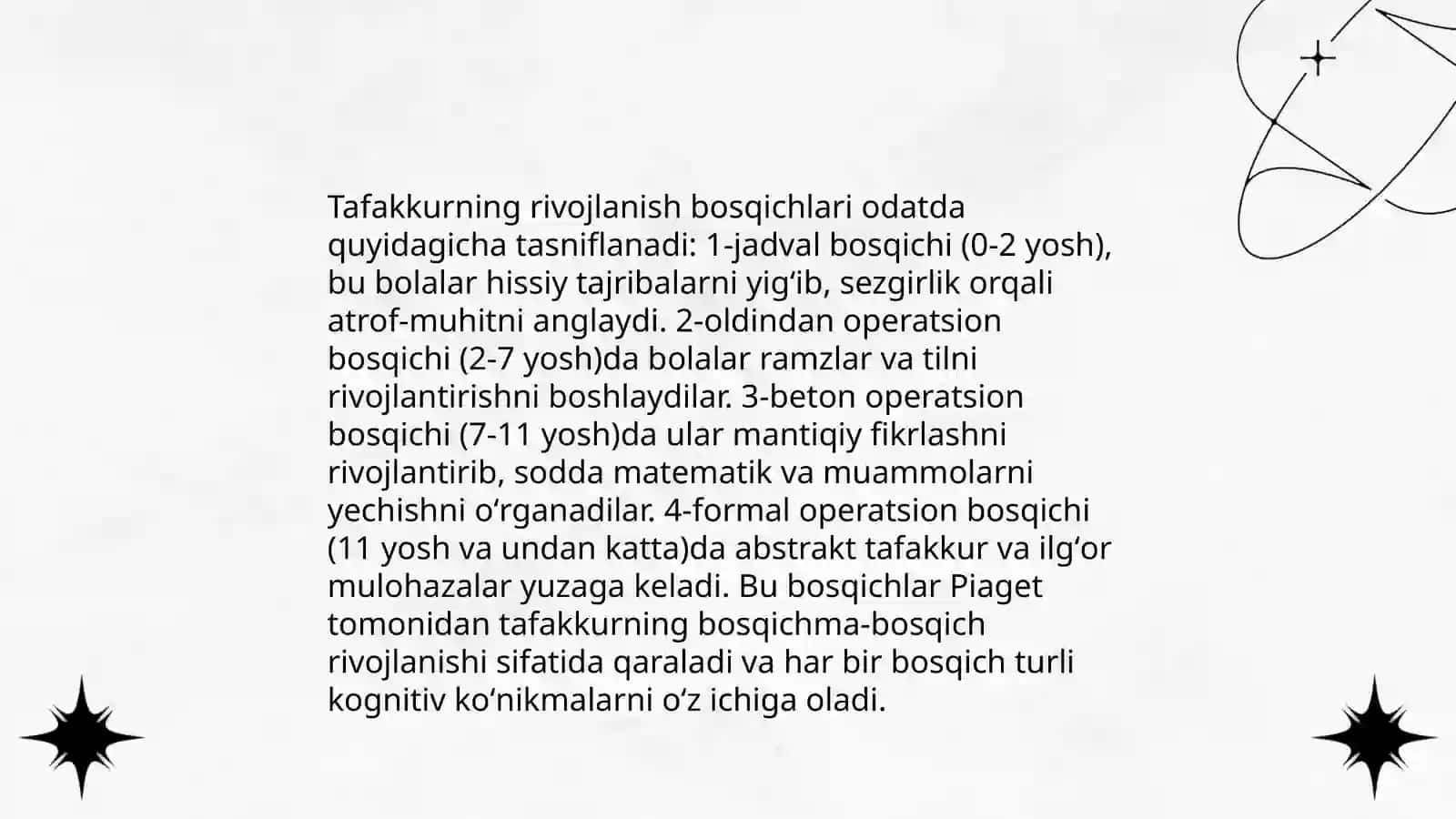 Tafakkur borasidagi psixologik nazariyalar 4