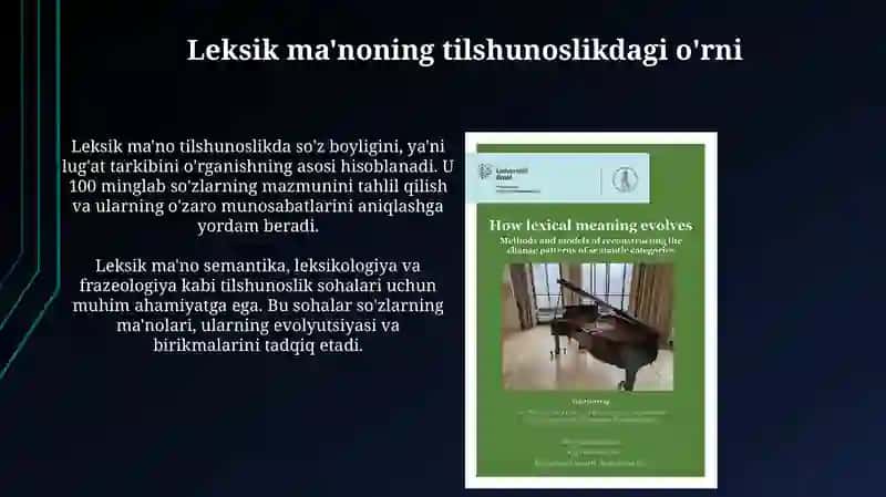 Leksik ma'no 4
