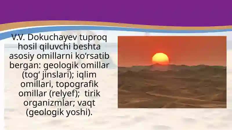 Tuproq va topografik omillar 4