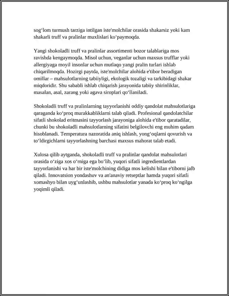 Shokoladli truff va pralinlar 4