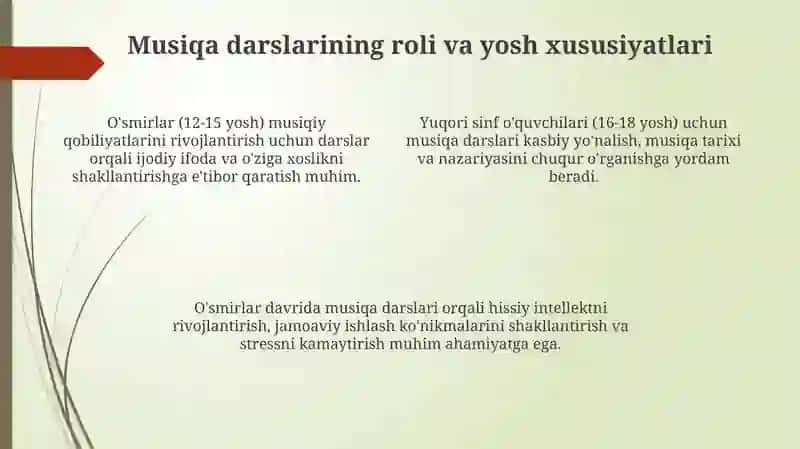 MTTda musiqa mashg'ulotlarning maqsad va vazifalari 4