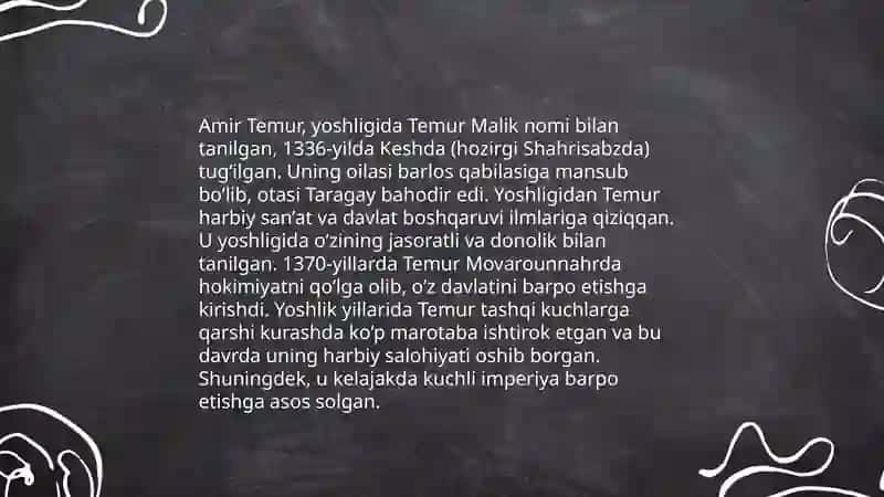 Amir Temur -buyuk davlat arbobi 4