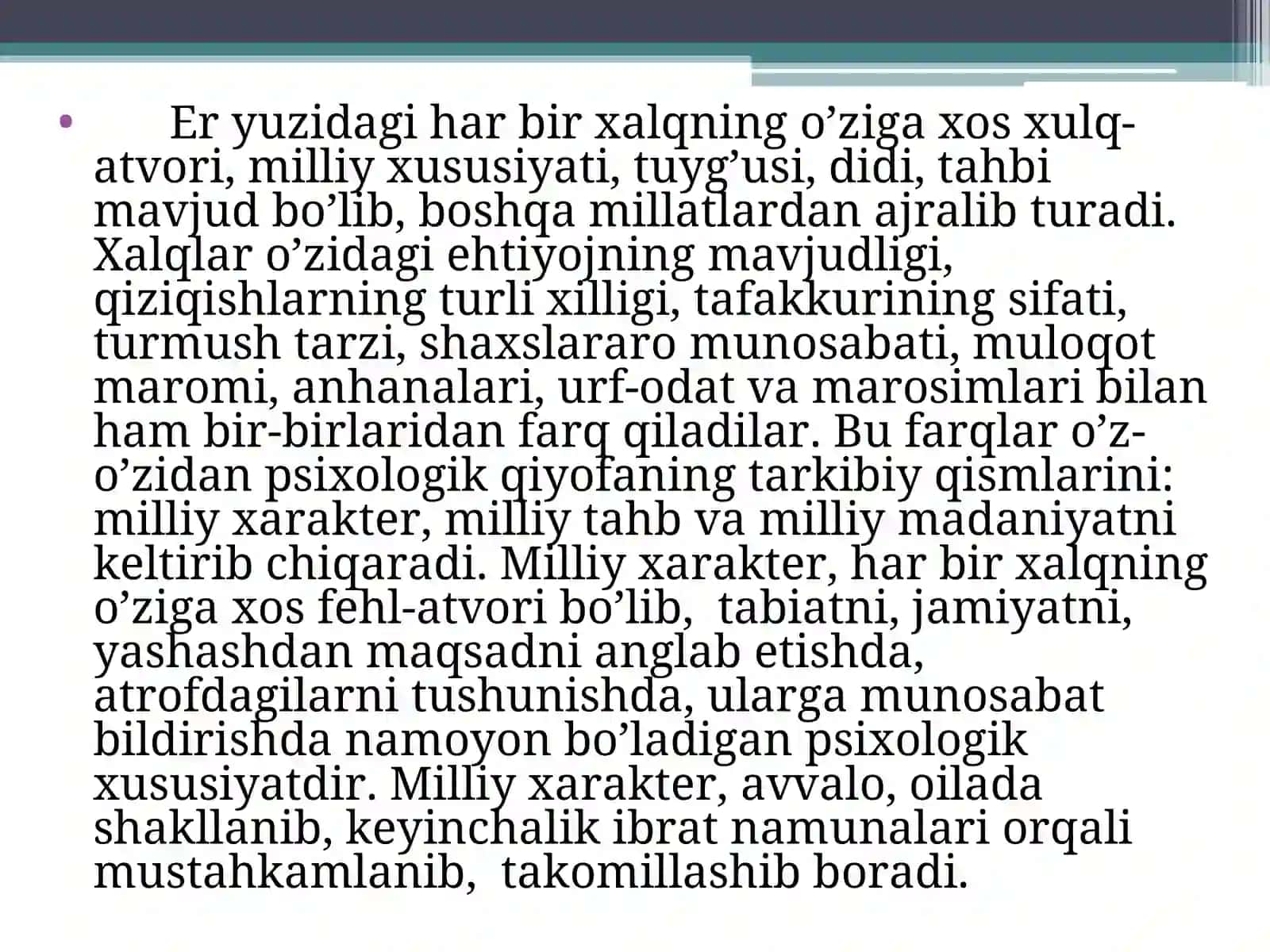 Milliy xarakter muammоsi 4