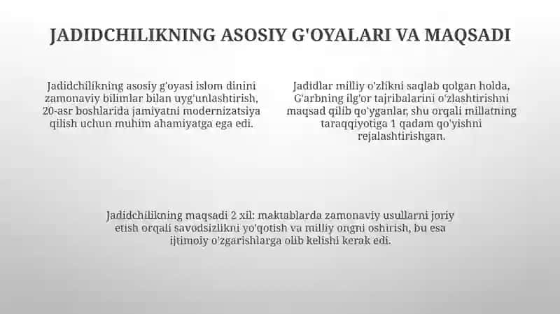 Jadidchilik: Milliy Ta'limning Asosi 4