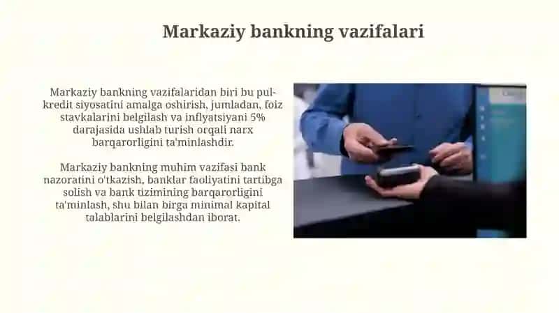 Central banking system 4