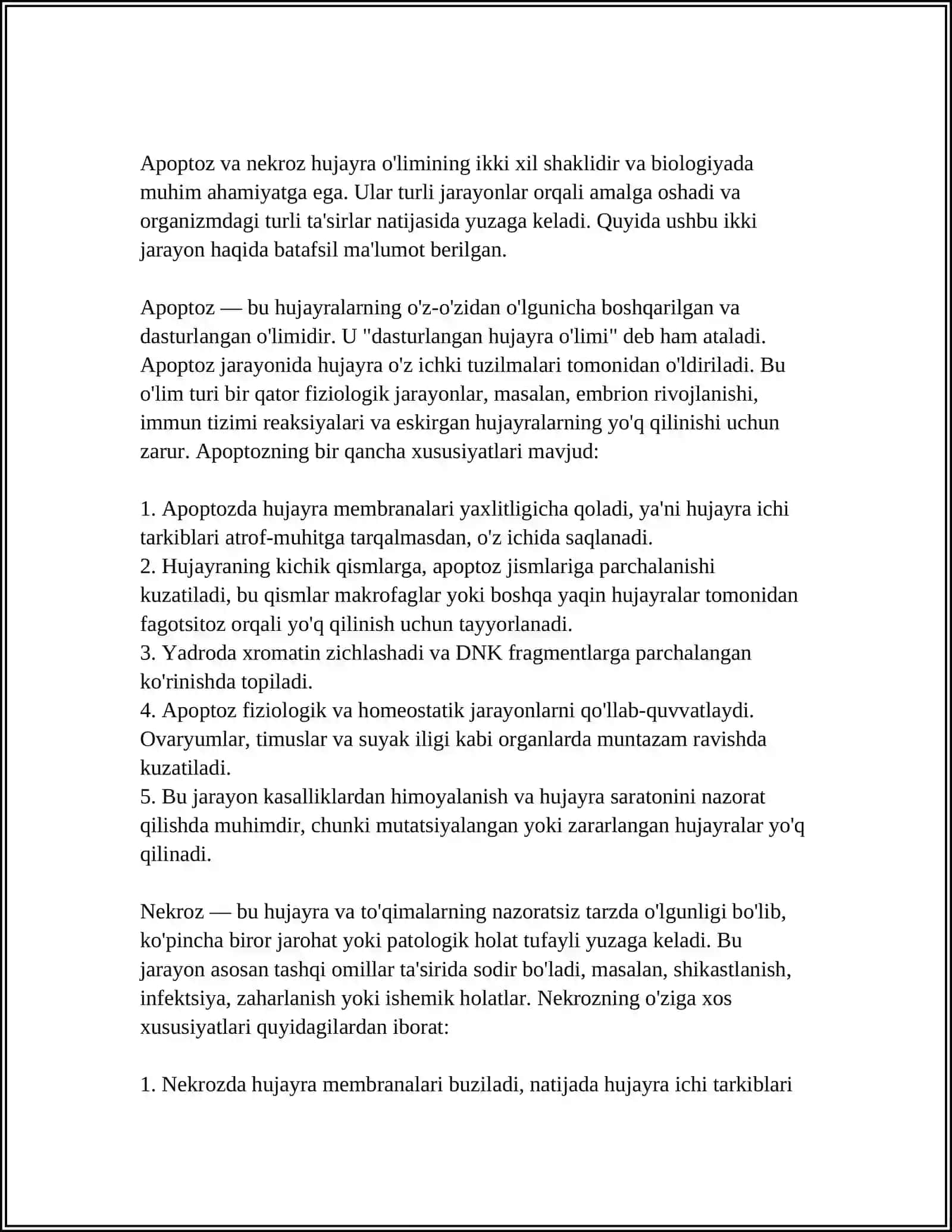 APOPTOZ MEXANIZMLARI 4