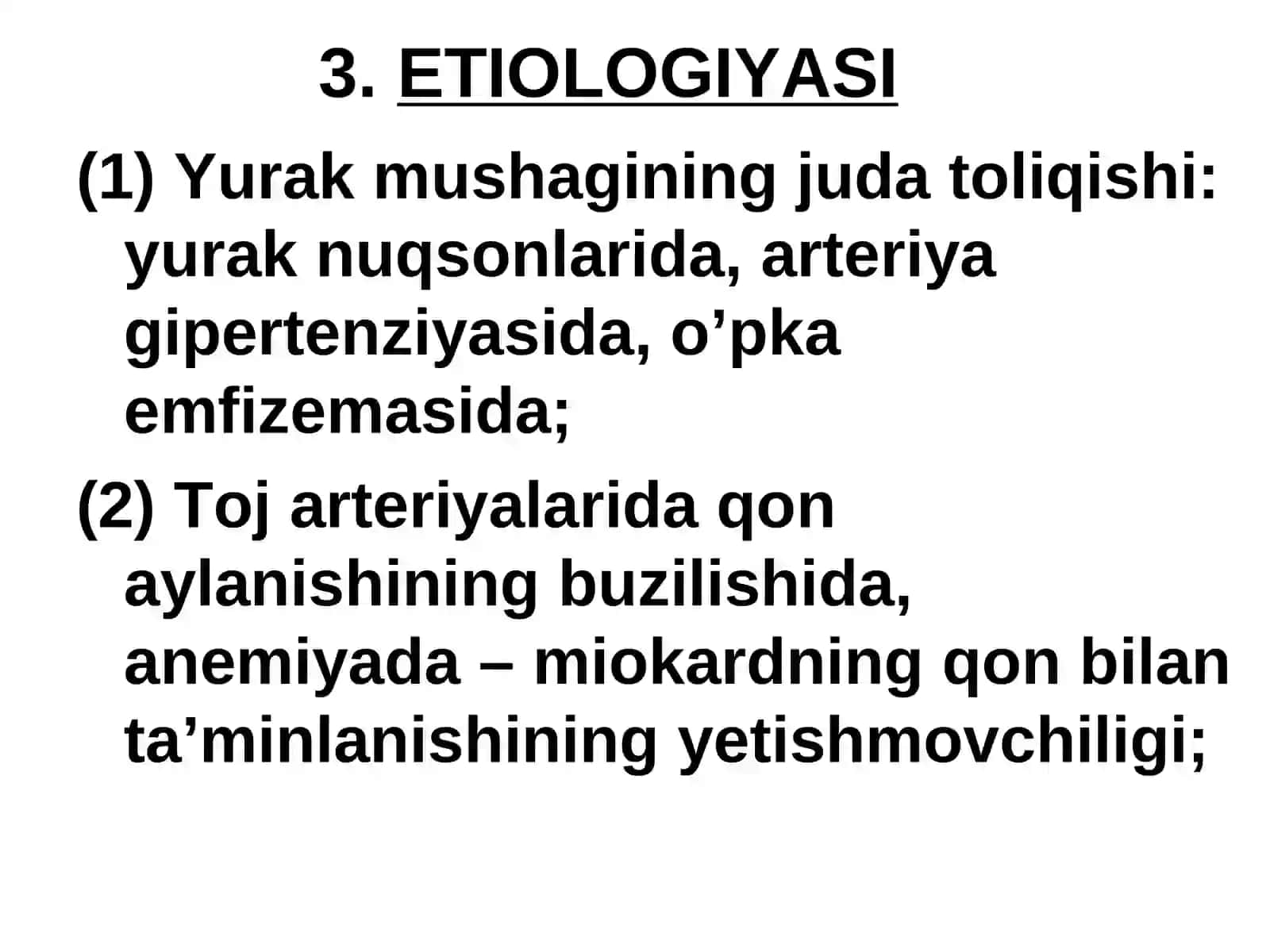 YURAK YETISHMOVCHILIGI 4
