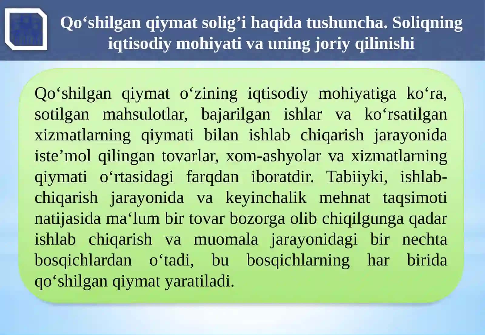 Qo‘shilgan qiymat solig‘i 4