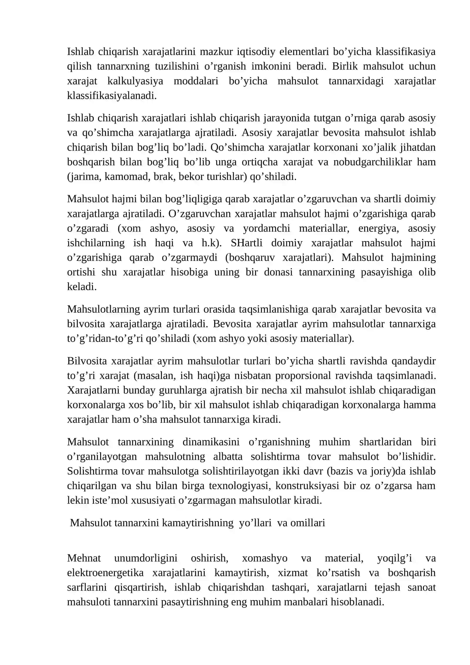 6-mavzu.Korxona xarajatlari 4
