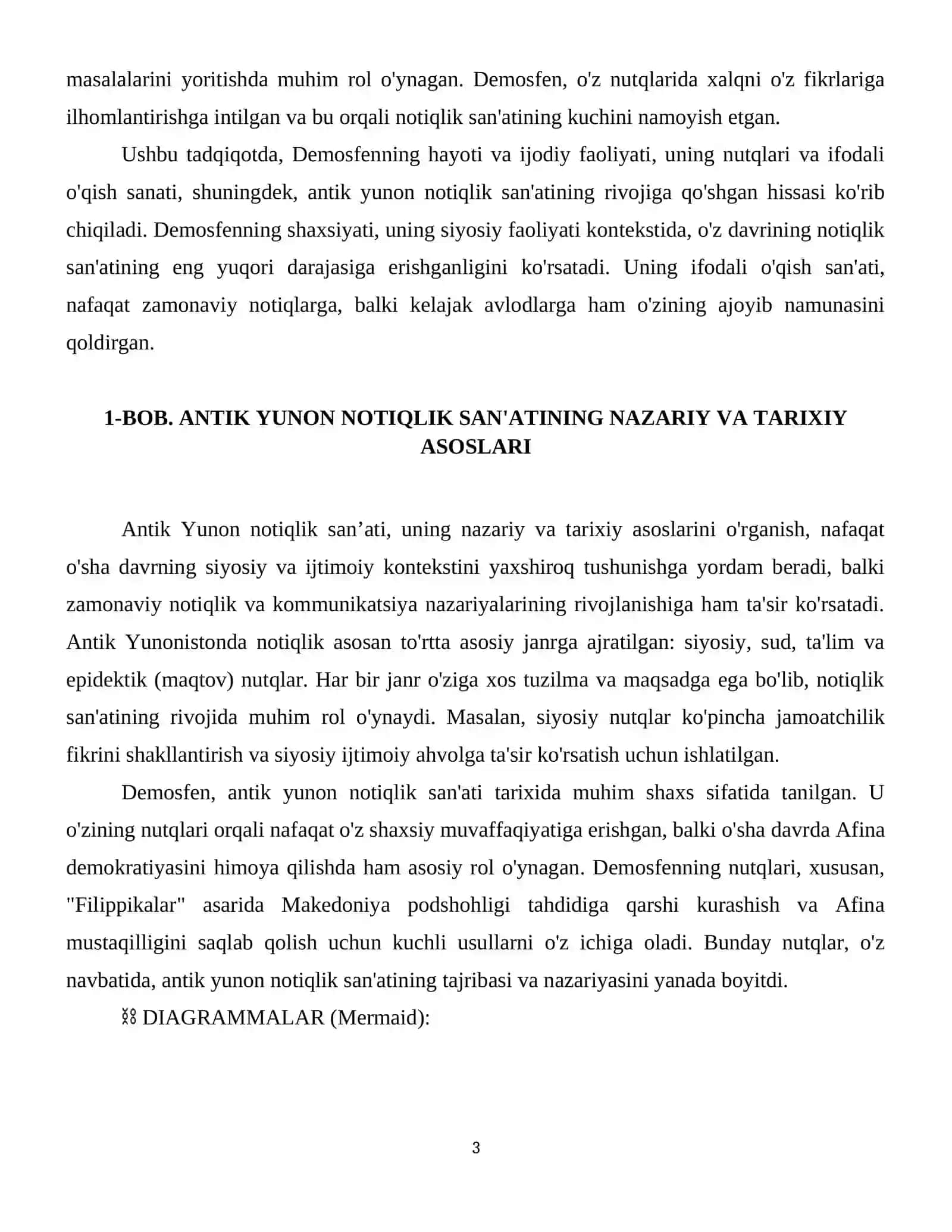 Demosfen notiqlik sanati haqida 4